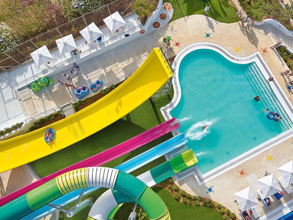 Grecotel Marine Palace & Aqua Park waterslides